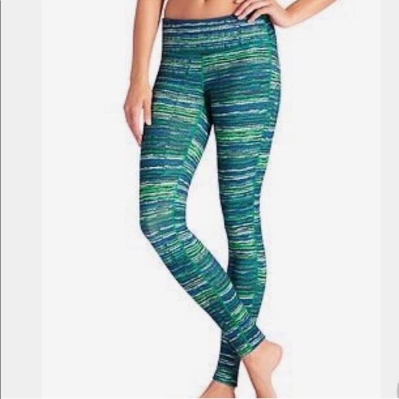 Athleta Retreat Chaturanga Striped Ankle Leggings - Picture 11 of 11